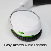 HyperX Cloud Stinger 2 Xbox, mini-jack, біло-зелений (75X28AA) (UA)