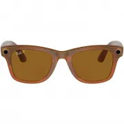 Смарт-очки Ray-ban Meta Wayfarer Shiny Caramel / Brown (RW4008 670683 53-22)
