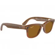 Смарт-очки Ray-ban Meta Wayfarer Shiny Caramel / Brown (RW4008 670683 53-22)