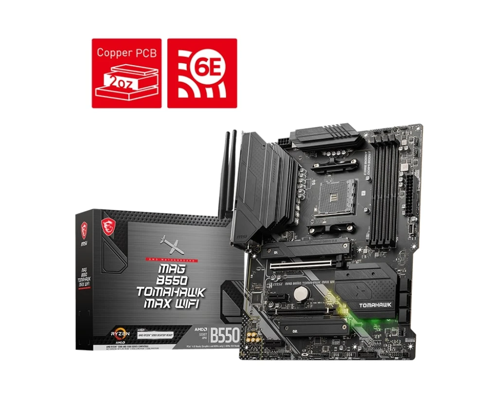 MSI MAG B550 TOMAHAWK MAX WIFI (911-7C91-037) (UA) У напрямку: геймерська (overclocking);