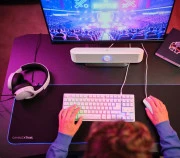 Trust GXT 619 Thorne, USB/AUX, RGB, Білий (25110) (UA)