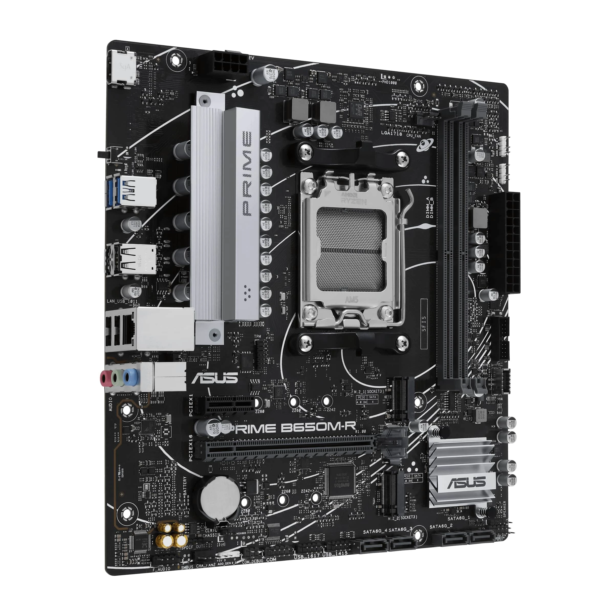 ASUS PRIME B650M-R (90MB1H30-M0EAY0) (UA) Тип підключення AM5
