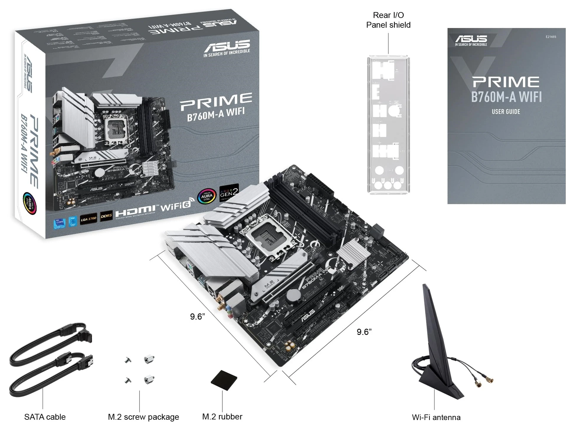 ASUS PRIME B760M-A WIFI (90MB1EL0-M1EAY0) (UA) Північний міст (чіпсет) Intel B760