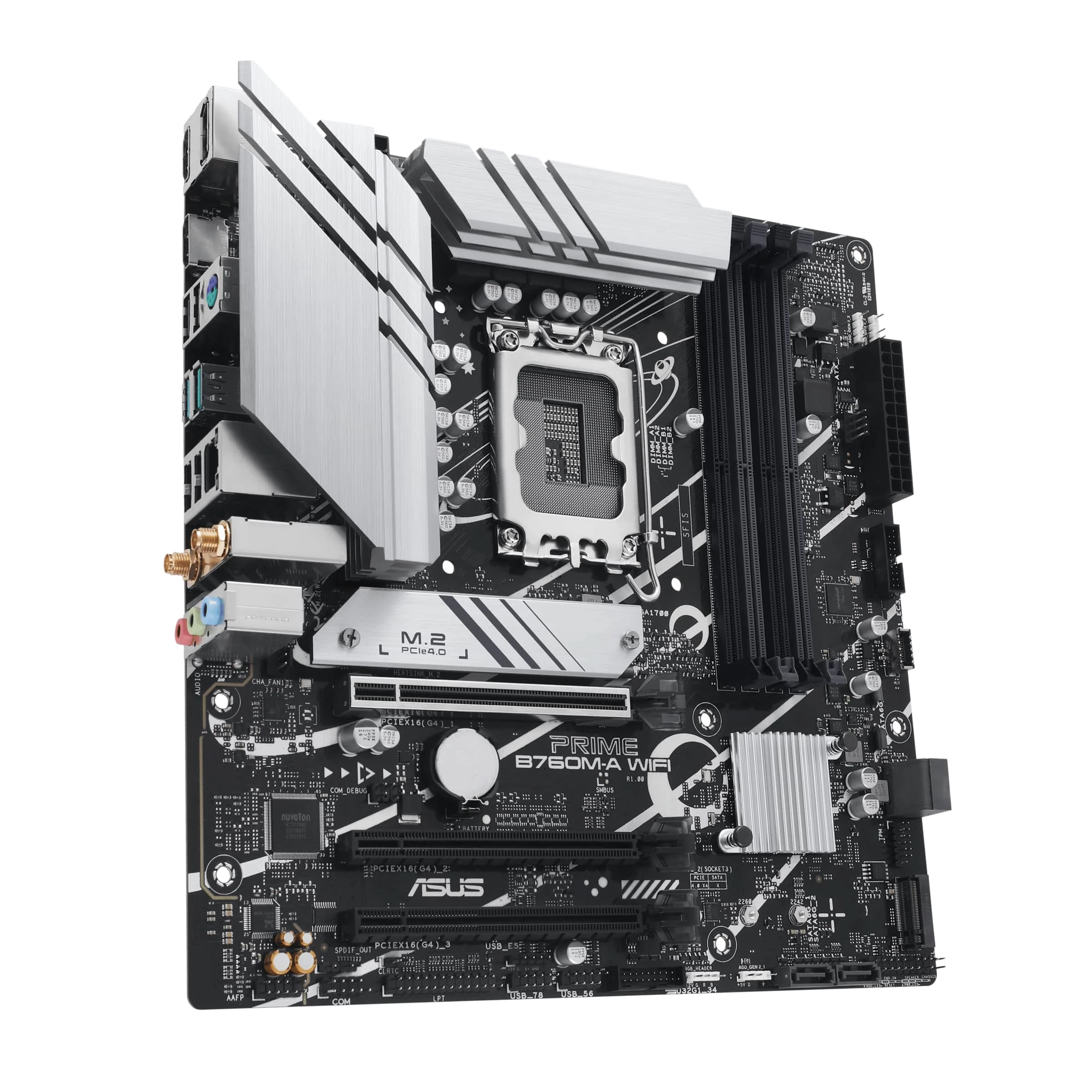 ASUS PRIME B760M-A WIFI (90MB1EL0-M1EAY0) (UA) Тип підключення LGA1700