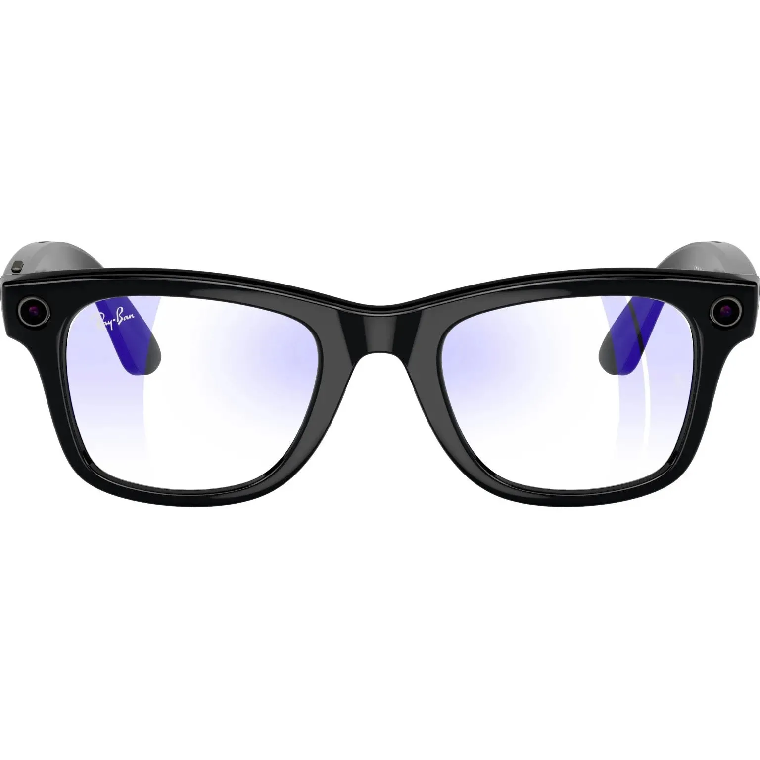 Смарт-очки Ray-ban Meta Wayfarer Shiny Black / Clear (RW4008 601/SB 53-22) Цвет оправы Черный