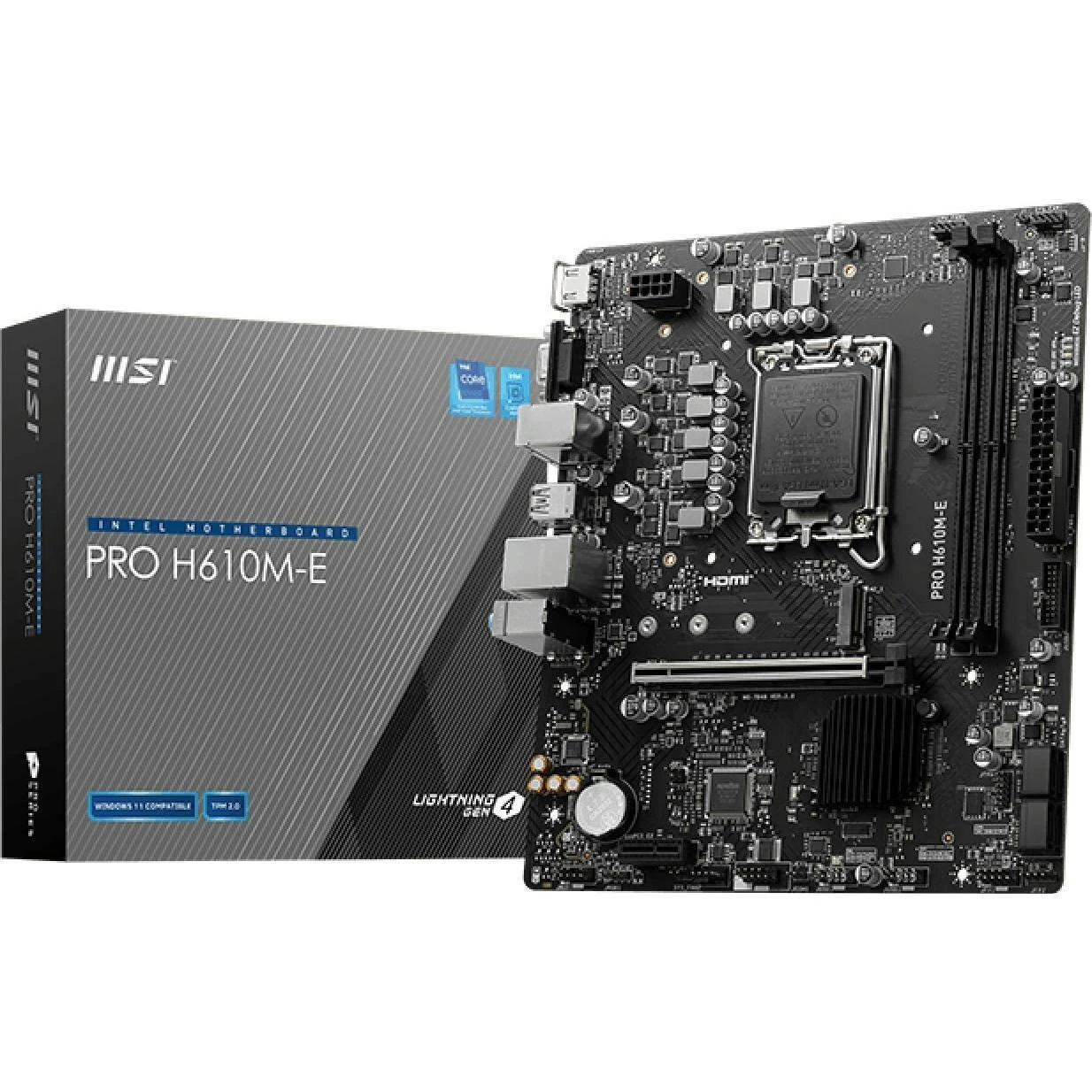 MSI PRO H610M-E (911-7D48-019) (UA) У напрямку: геймерська (overclocking);