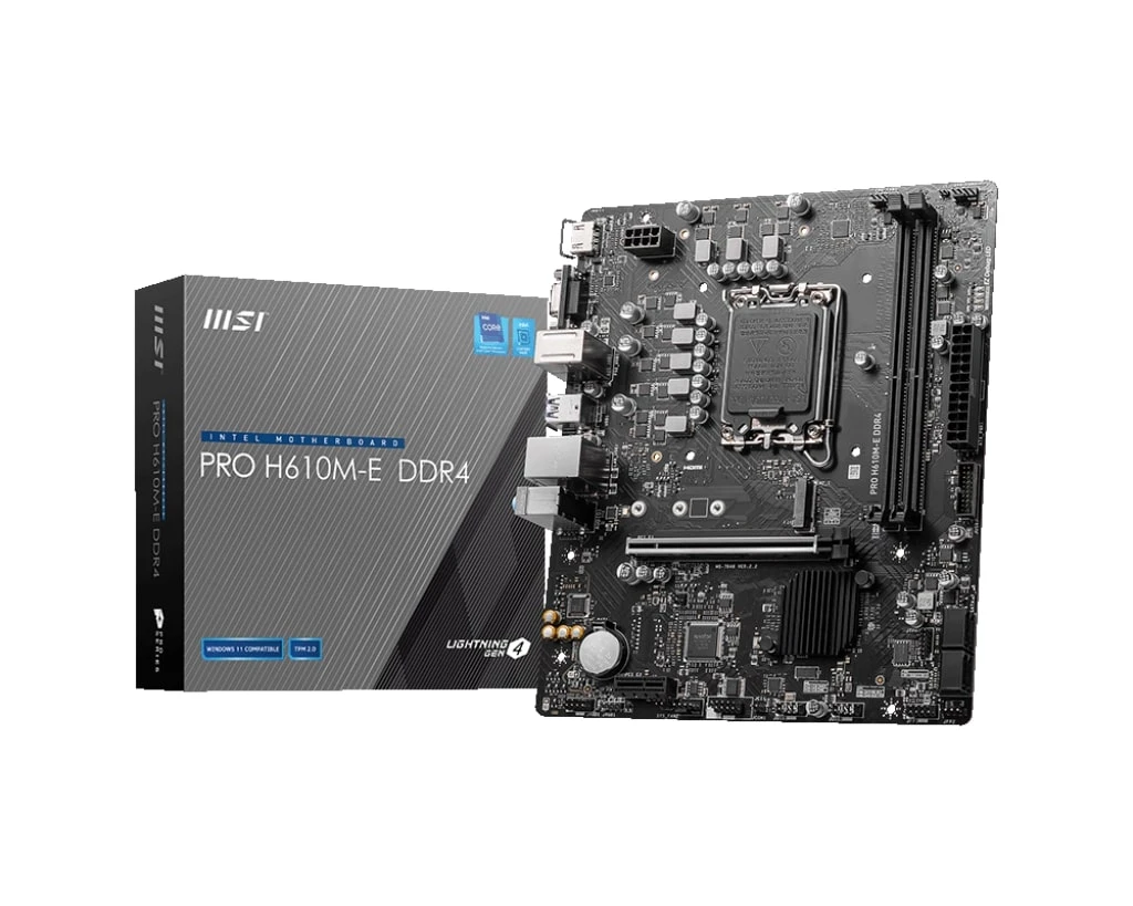 MSI PRO H610M-E DDR4 (911-7D48-021) (UA) У напрямку: геймерська (overclocking);