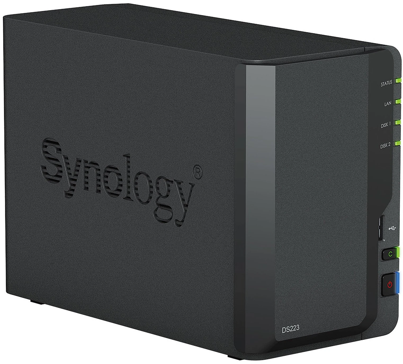 Synology NAS DS223 (UA) Сертификация FCC; CE; VCCI; BSMI; EAC; RCM; KC; CCC; UKCA; RoHS