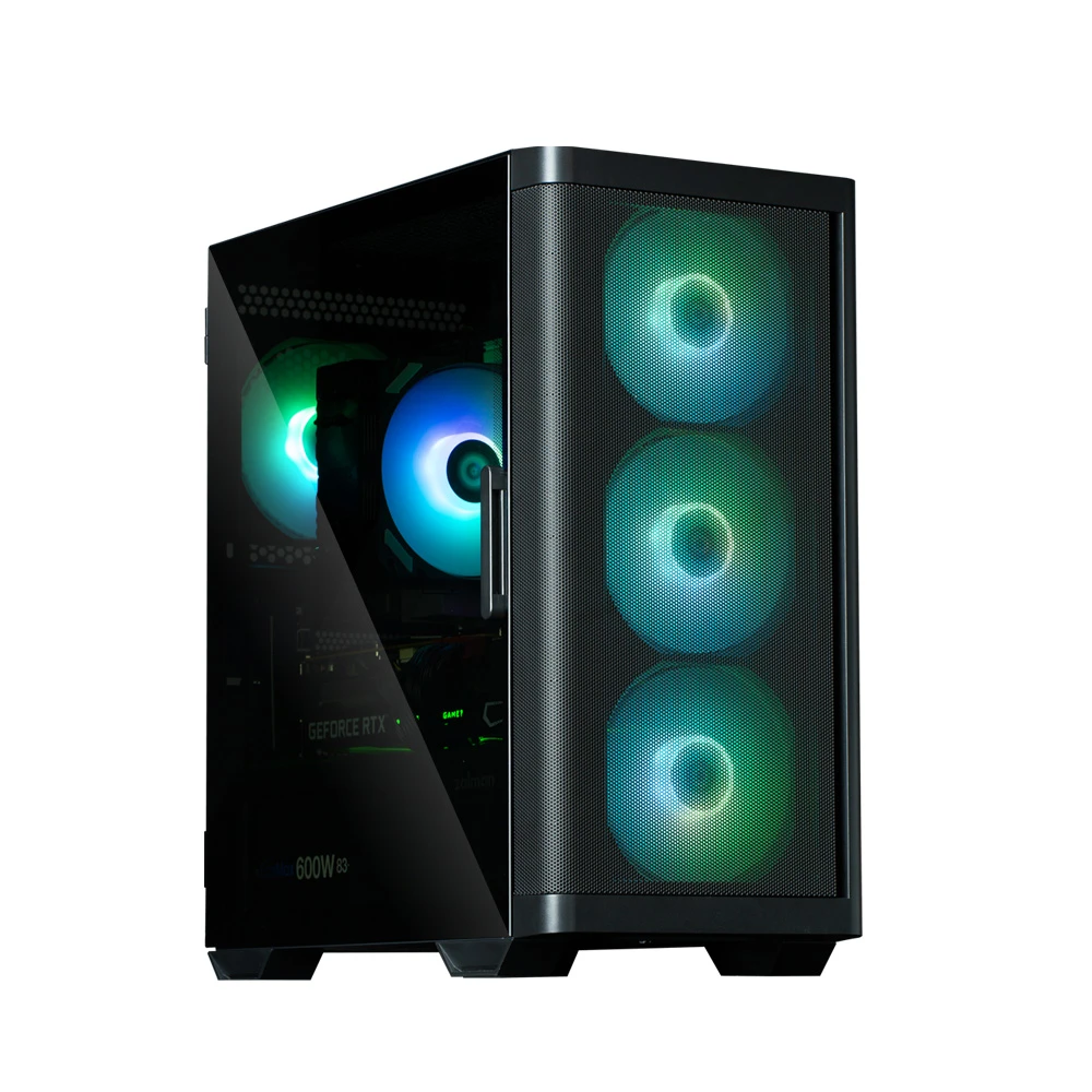 Zalman M4 без БП (M4BLACK) (UA) Радіатори опціонально, мм Задня панель