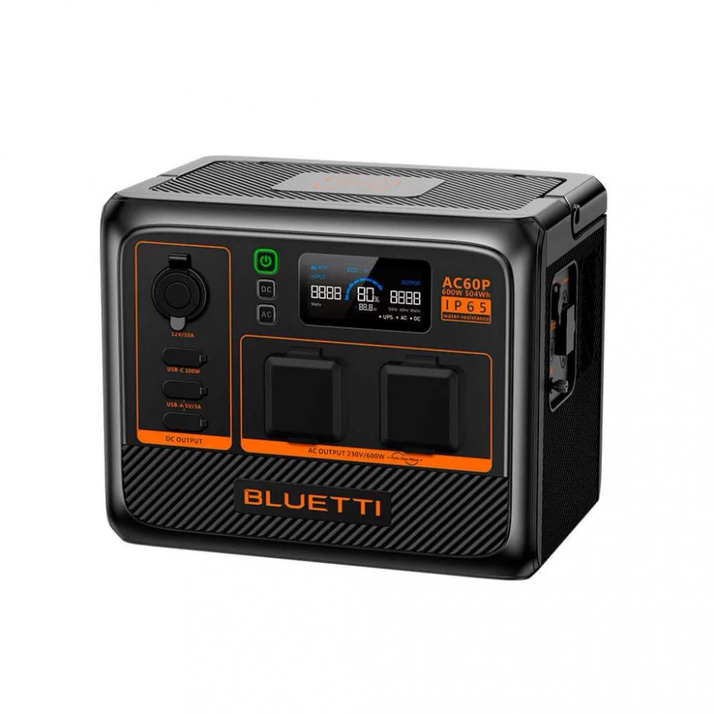 BLUETTI AC60P 504Wh 600W (EU) USB Type-A 2