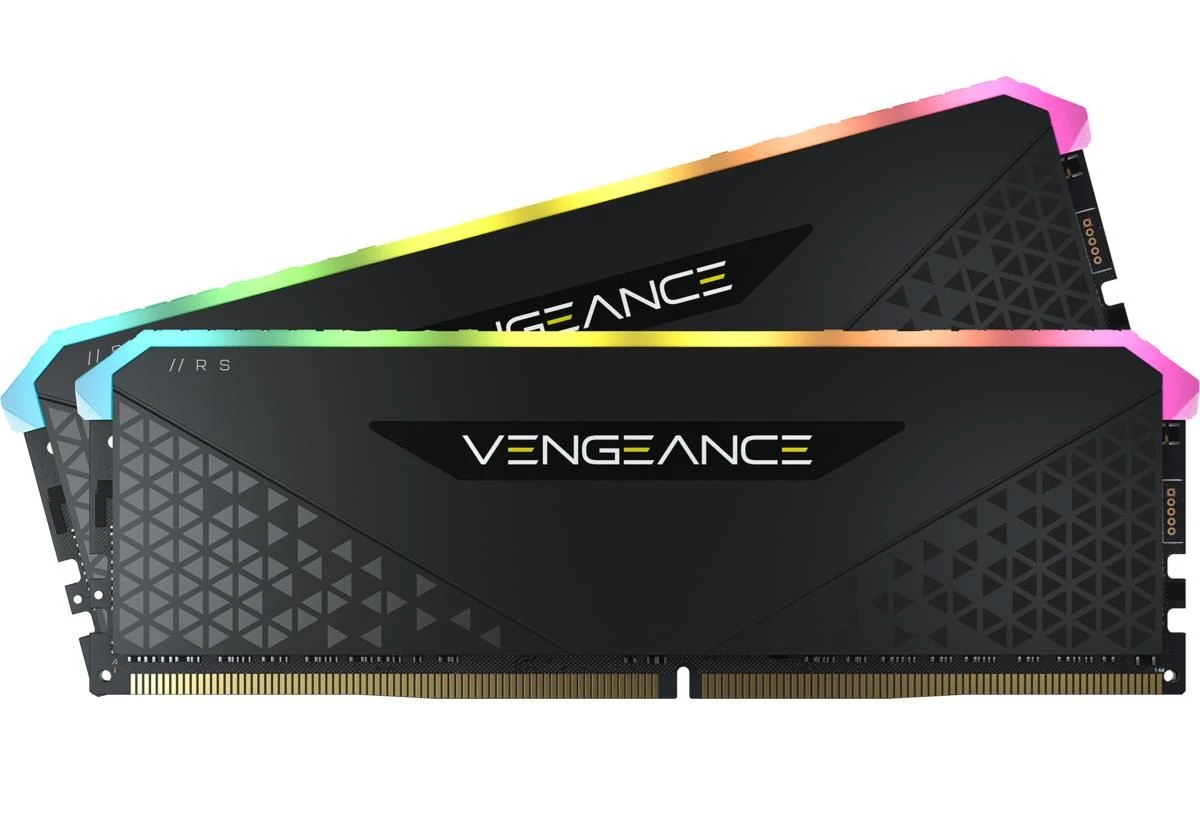 Corsair 32GB (2x16GB) 3200MHz CL16 Vengeance RGB (CMG32GX4M2E3200C16) EU Загальний об'єм RAM  32 ГБ (2x16 ГБ)