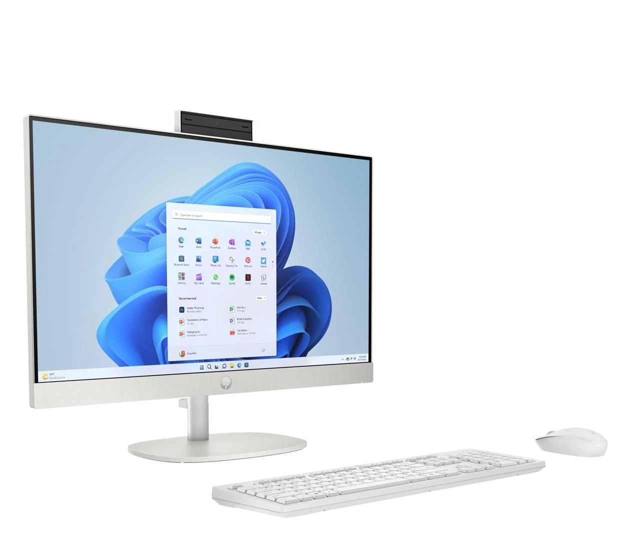 HP 24 AiO Ryzen 3-7320U/8GB/512/Win11 White (24-cr0144nw (9L725EA)) EU RAM  8 ГБ (SO-DIMM LPDDR5, 5500 МГц)