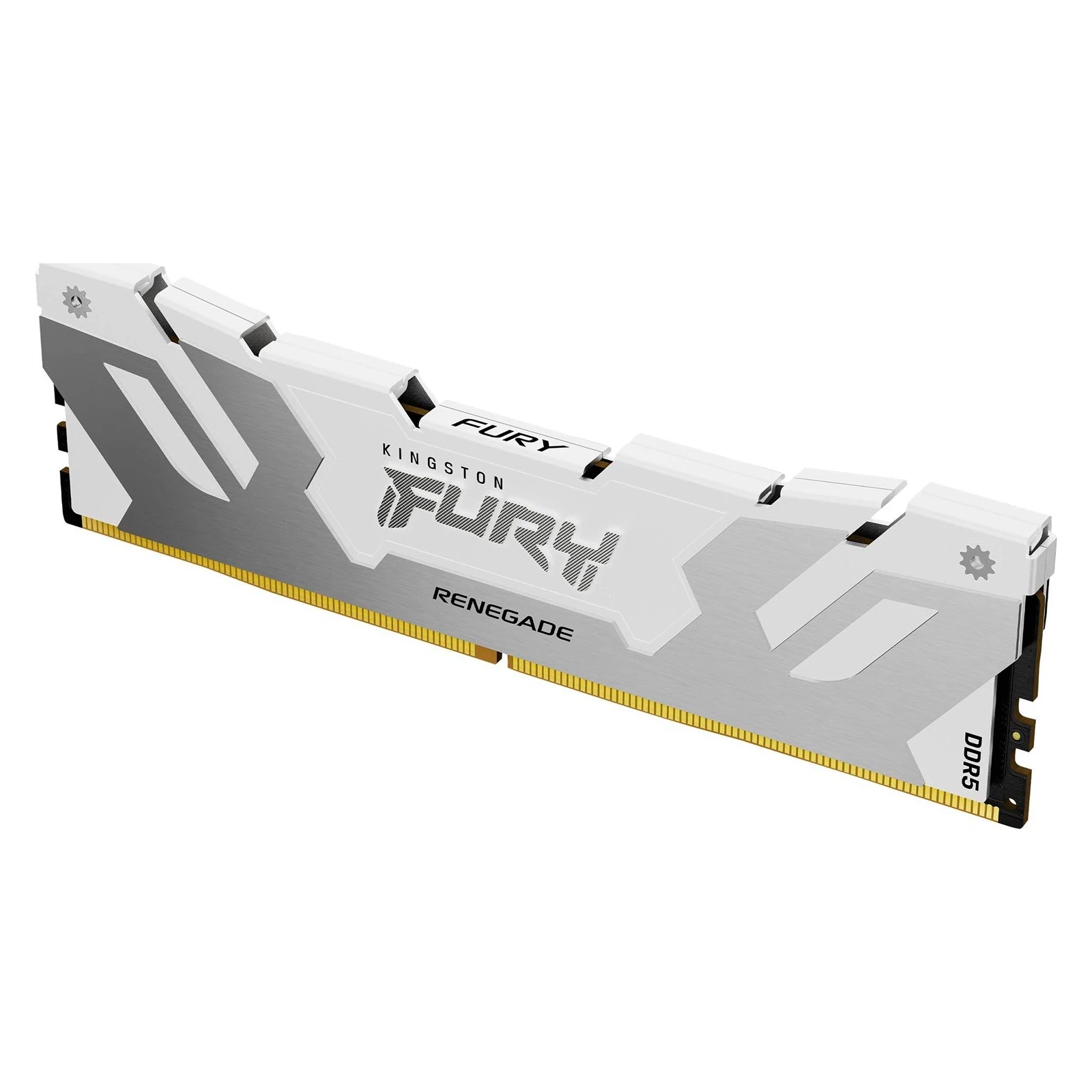 DDR5 32GB 6400 MHz Renegade White XMP Kingston Fury (ex. HyperX) (KF564C32RW-32) (UA) Тип пам'яті: DDR5; Об'єм пам'яті: 32