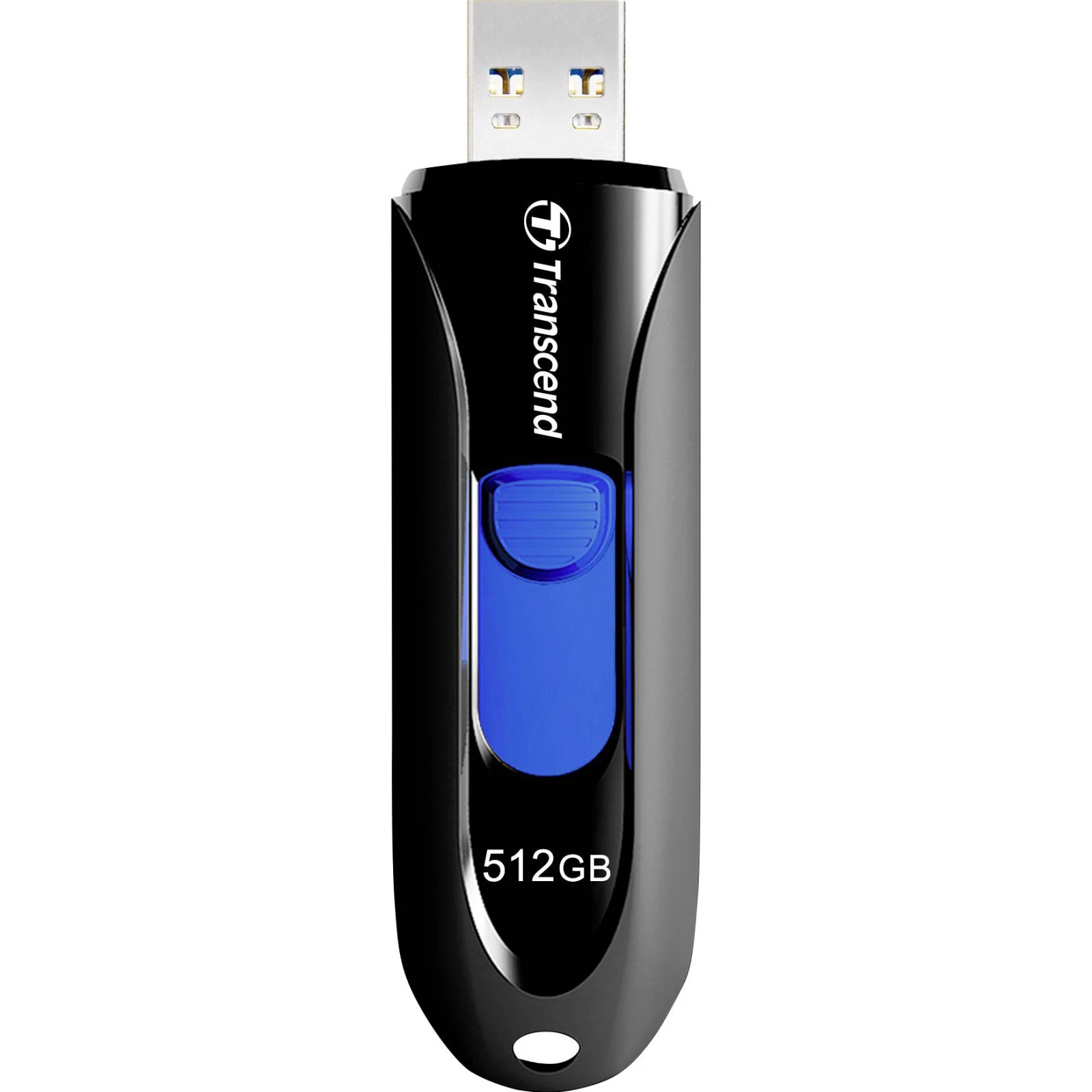 Transcend 512GB JetFlash 790 Black USB 3.1 (TS512GJF790K) (UA) Тип: Класичні, З висувним USB;