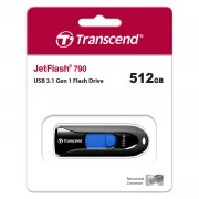 Transcend 512GB JetFlash 790 Black USB 3.1 (TS512GJF790K) (UA)