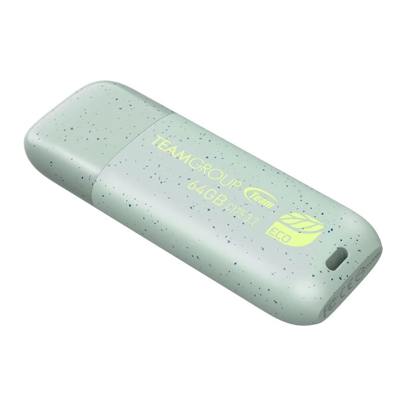USB3.2 64GB Team C175 Eco (TC175ECO364GG01) Об'єм пам'яті: 64 ГБ; Інтерфейс: USB