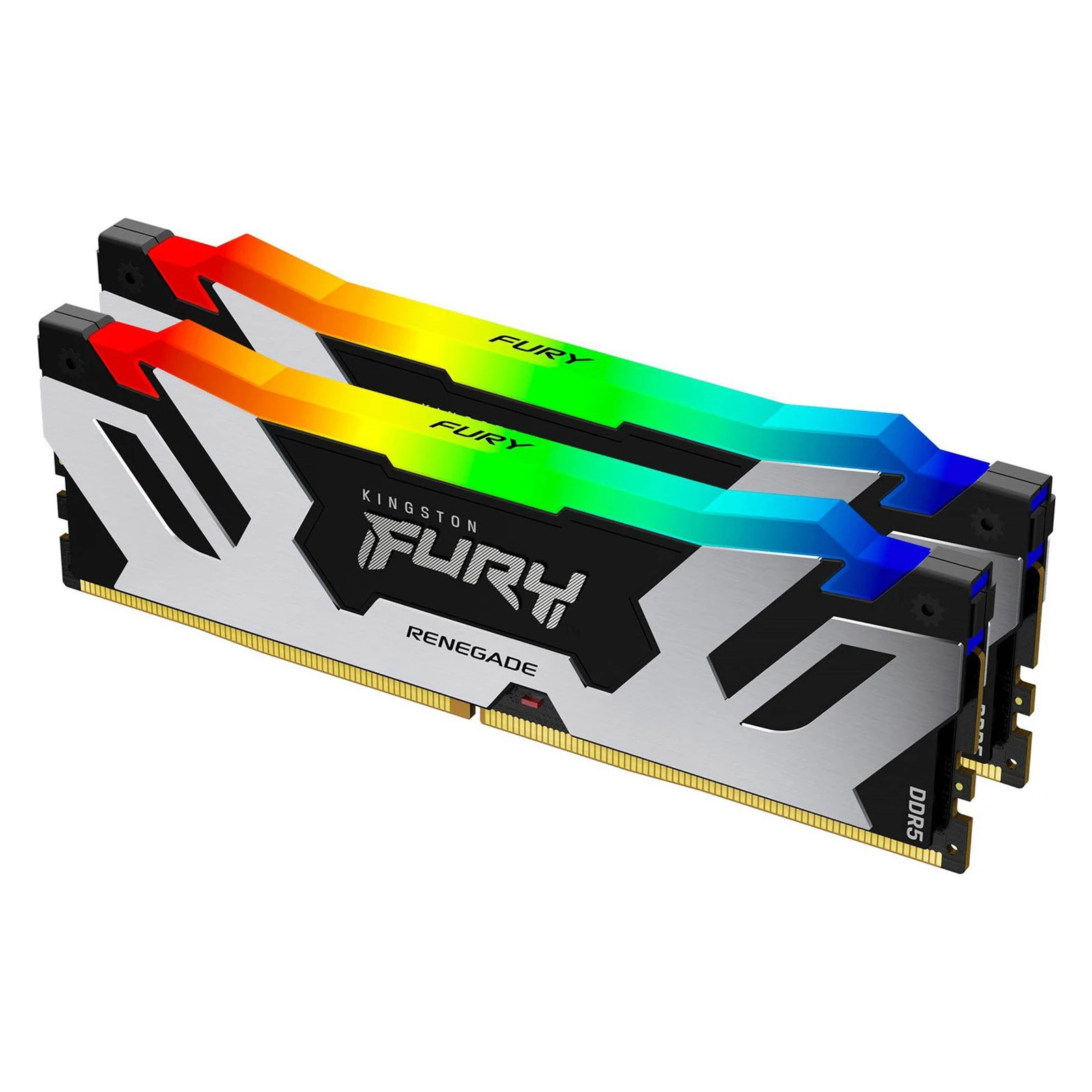 DDR5 64GB (2x32GB) 6400 MHz Renegade RGB XMP Kingston Fury (ex.HyperX) (KF564C32RSAK2-64) (UA) Тип памяти: DDR5; Объем памяти: 32