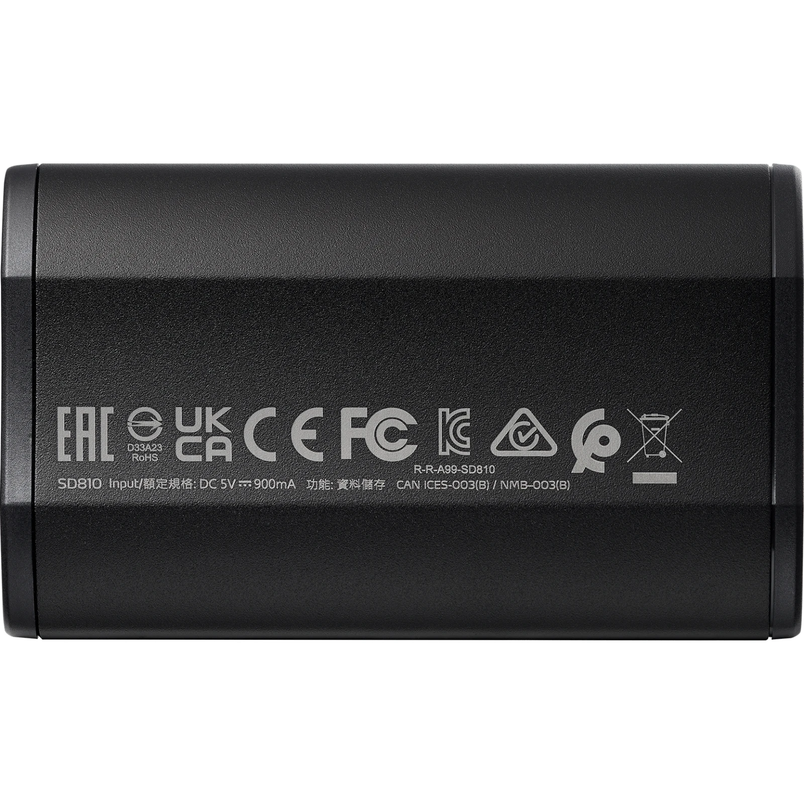 USB 3.2 1TB ADATA (SD810-1000G-CBK) (UA) Тип накопителя: внешний; Объем