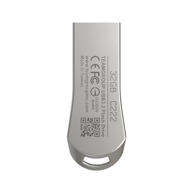 USB3.2 32GB Team C222 Silver (TC222332GS01) (UA) Объем памяти: 32 ГБ; Интерфейс: USB
