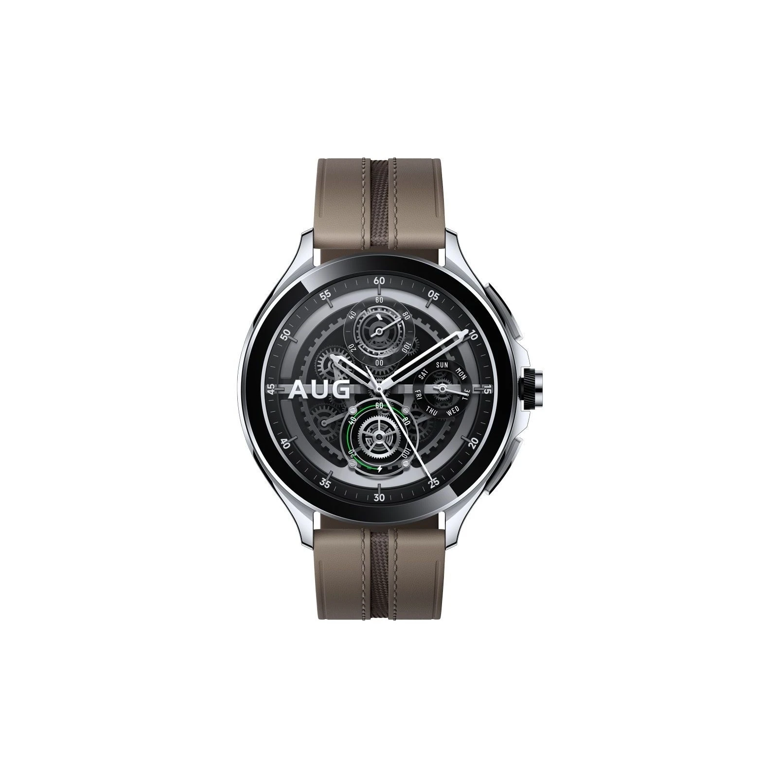 Xiaomi Watch 2 Pro Bluetooth Silver Case with Brown Leather Strap (1006733) (UA) Тип: универсальные; Форма часов: