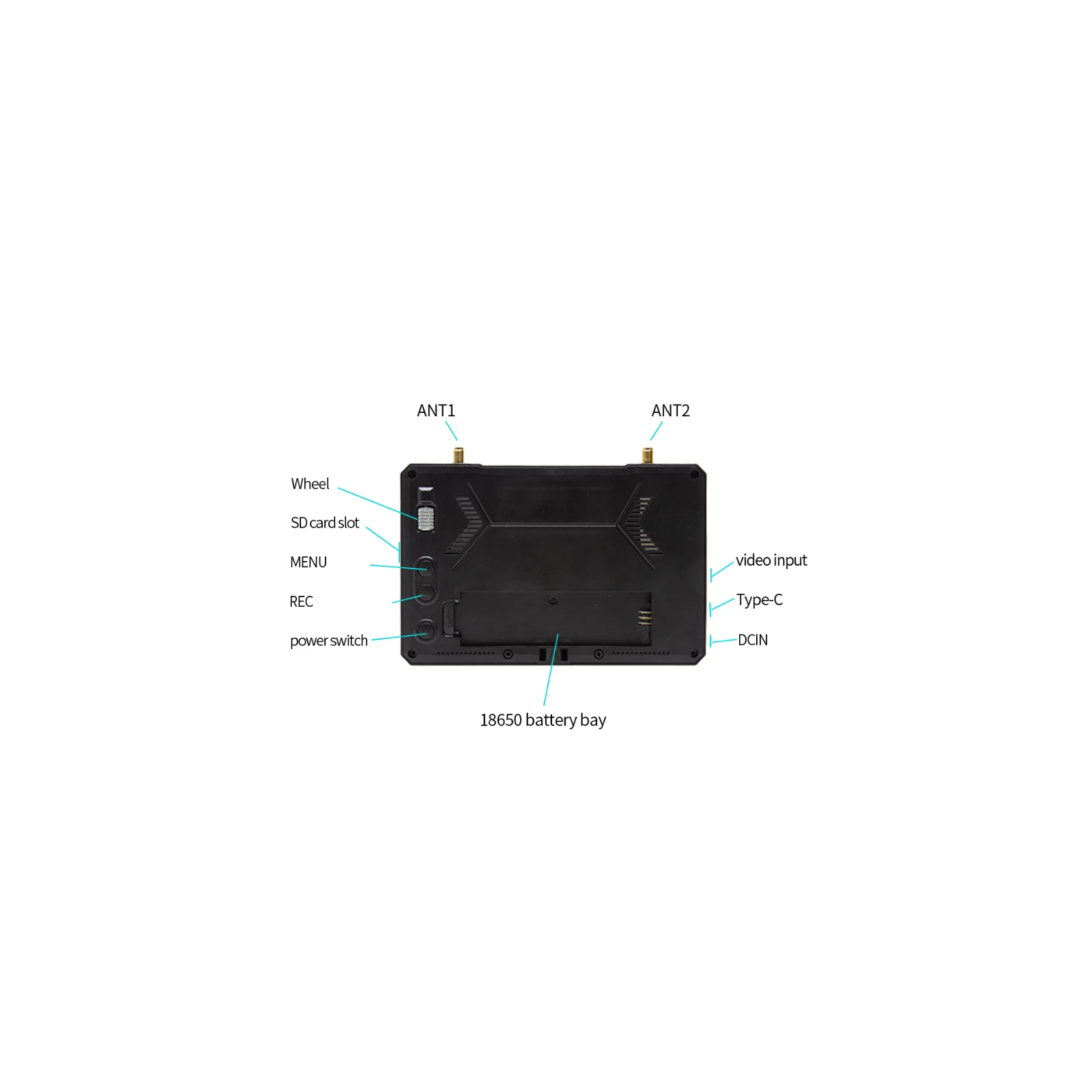 Запчасть для дрона Skyzone M5 DVR 5.8GHz 48CH L Band (M5F) (UA)