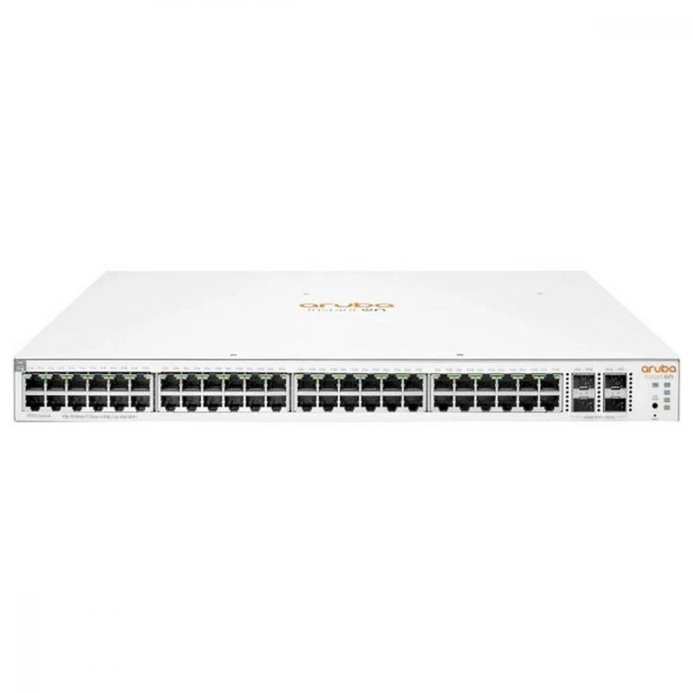 Комутатор Smart HP Aruba Instant On 1930 48G Class4 PoE 4SFP/SFP+ 370W Switch (JL686B) Бренд: HP; Кількість портів Fast
