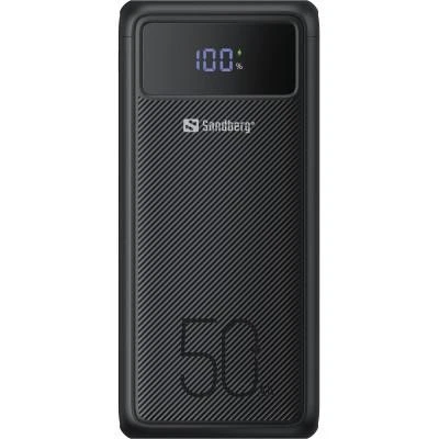 Sandberg PD 50000 mAh 130W PD Black (420-75) (UA) Бренд: Sandberg; Зарядні пристрої:
