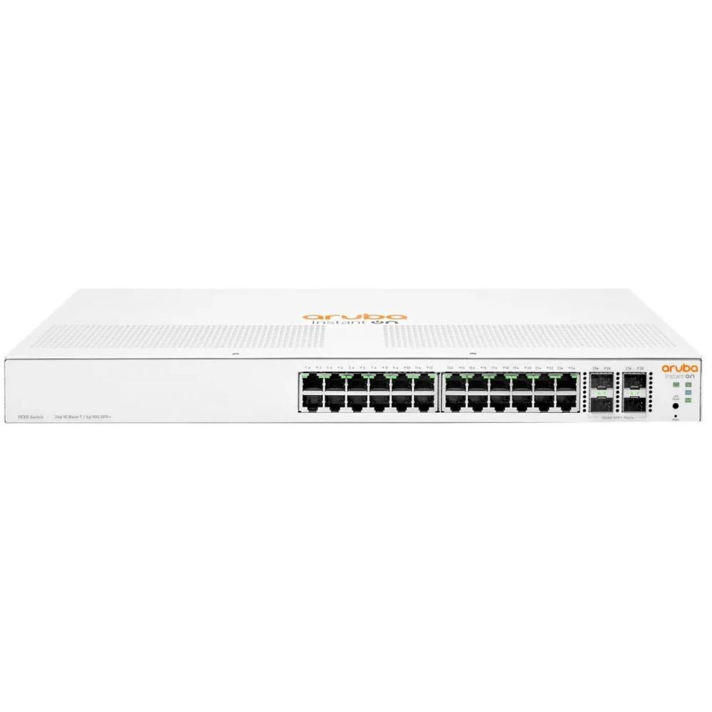 Комутатор Smart HP Aruba Instant On 1930 24G 4SFP/SFP+ Switch (JL682A) Бренд: HP; Количество портов Fast