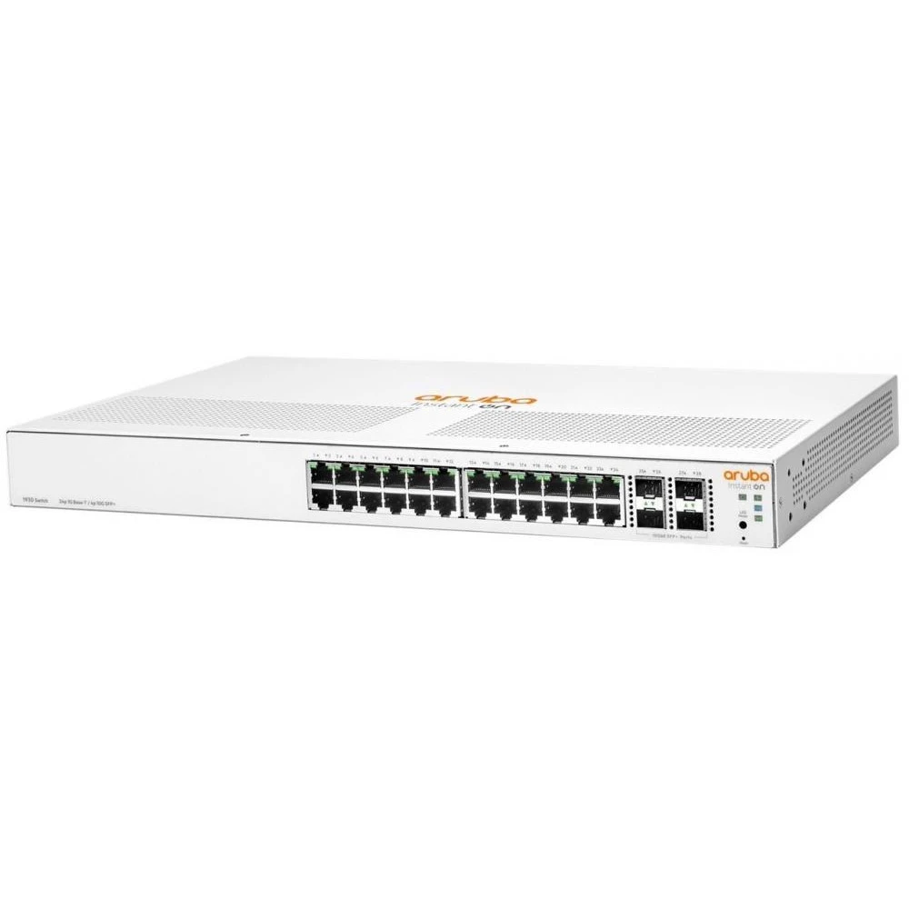 Комутатор Smart HP Aruba Instant On 1930 24G 4SFP/SFP+ Switch (JL682A) Количество портов Fast Ethernet (10/100) нет