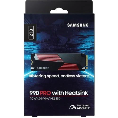 Samsung 990 PRO with Heatsink 2 TB PCIe 4.0 (MZ-V9P2T0GW) (UA) Лінійка 990 PRO