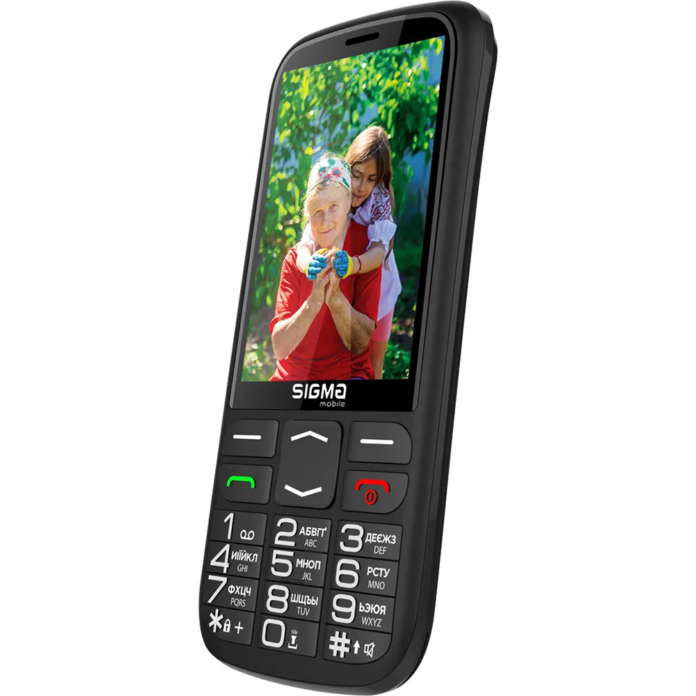 Sigma mobile Comfort 50 Optima Type-C Black (UA) Предвстановлена ​​ОС Пропрієтарна