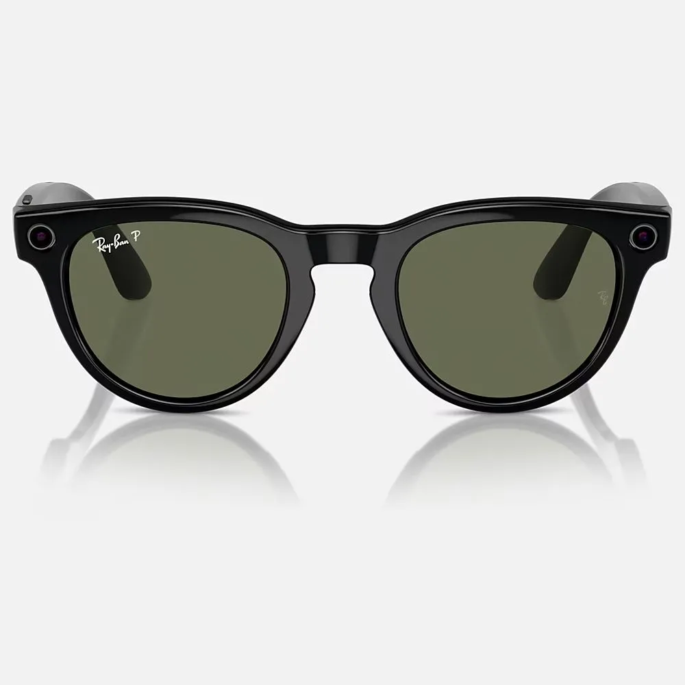 Смарт-окуляри Ray-ban Meta Headliner Shiny Black / Green (RW4009