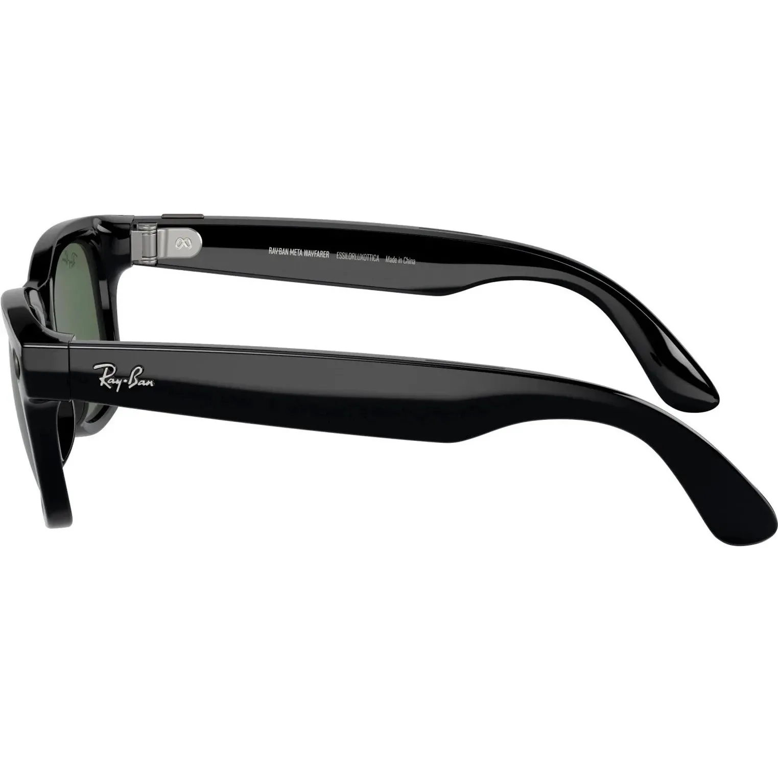 Смарт-очки Ray-ban Meta Wayfarer Shiny Black / Green (RW4006 601/71 50-22) Цвет линз Зеленый