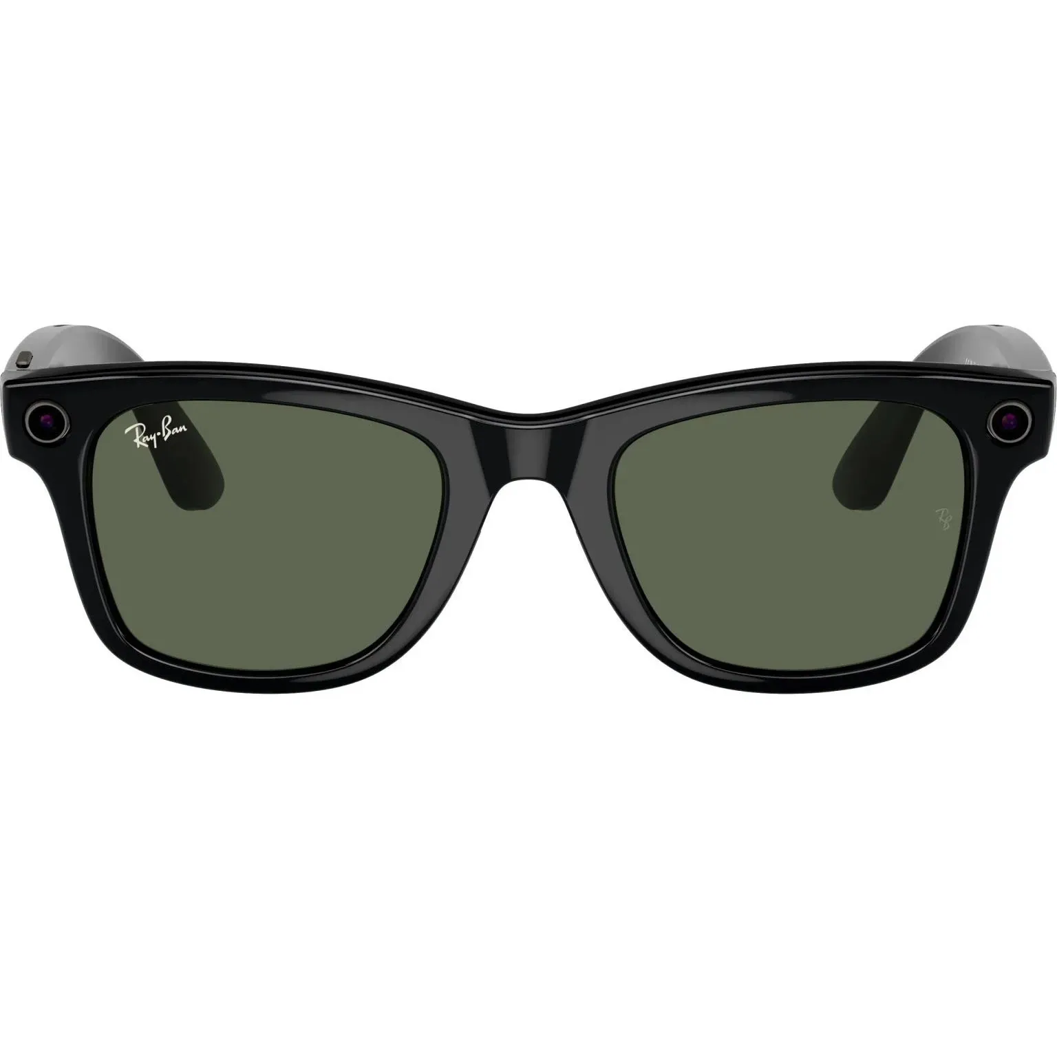 Смарт-очки Ray-ban Meta Wayfarer Shiny Black / Green (RW4006 601/71 50-22) Материал оправы Инжектированный (Injected)