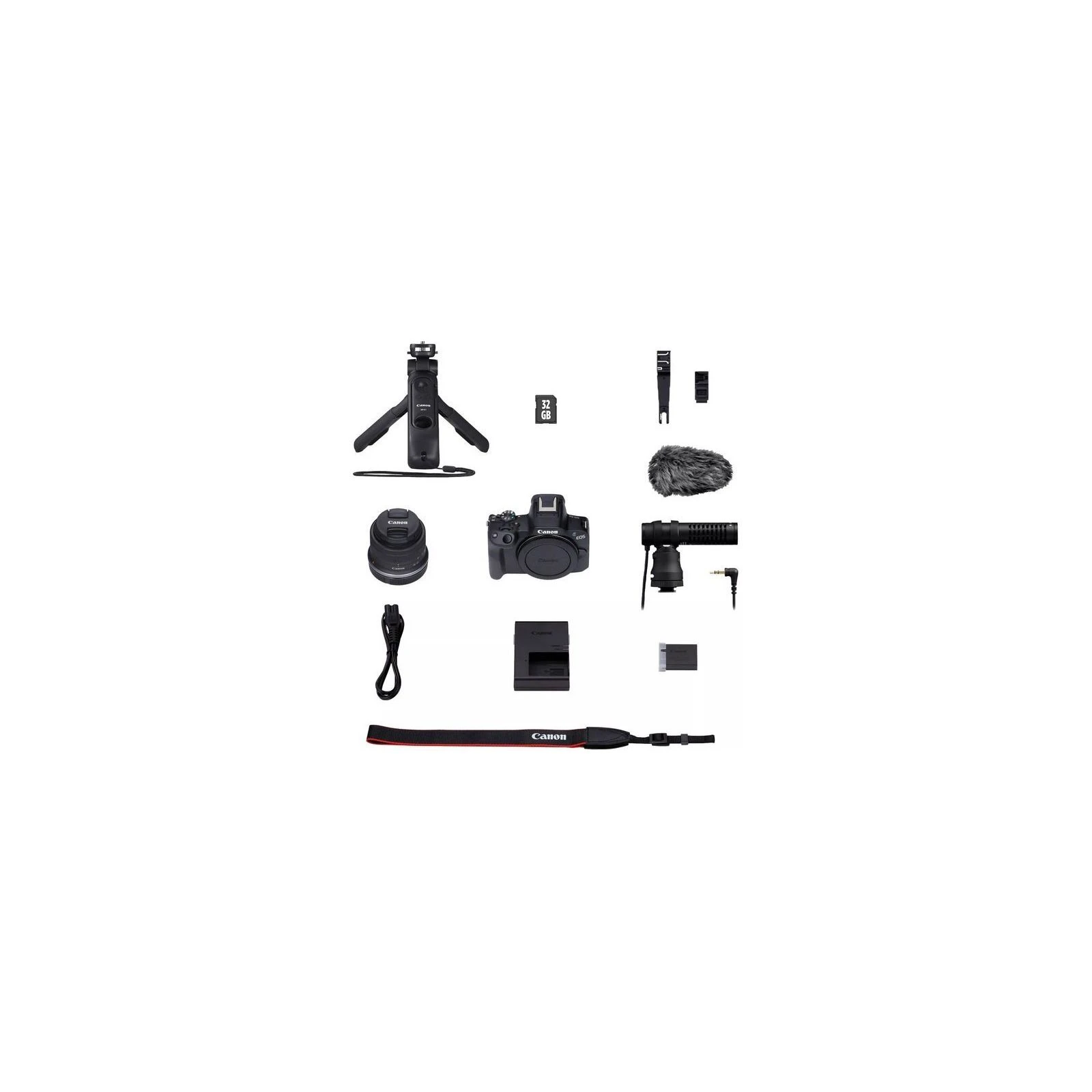 Canon EOS R50 + RF-S 18-45 IS STM Black Creator Kit (5811C036) (UA) Тип фотокамер: Бездзеркальні;