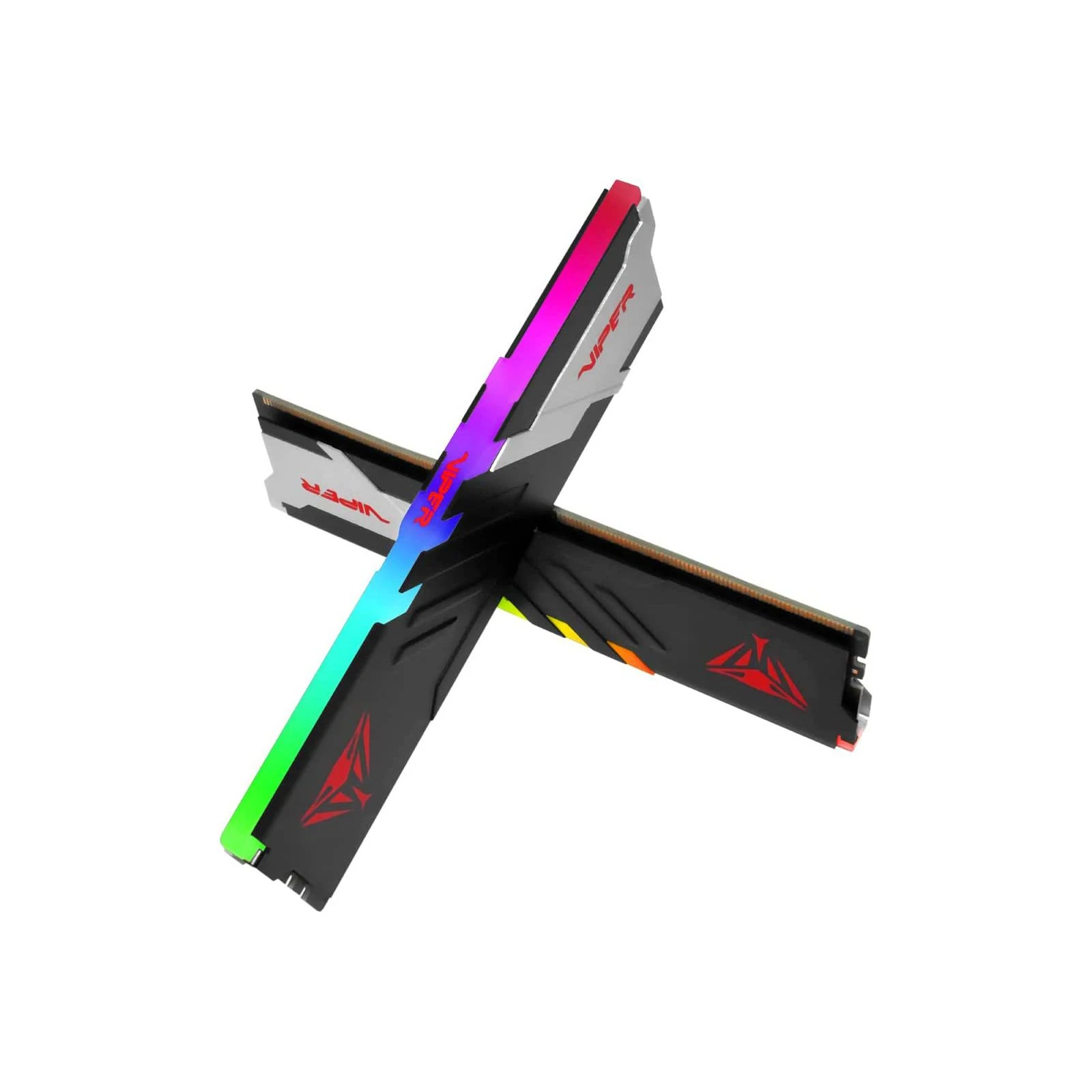 DDR5 32GB (2x16GB) 6000 MHz Viper Venom RGB Patriot (PVVR532G600C36K) (UA) Объем памяти 32 ГБ