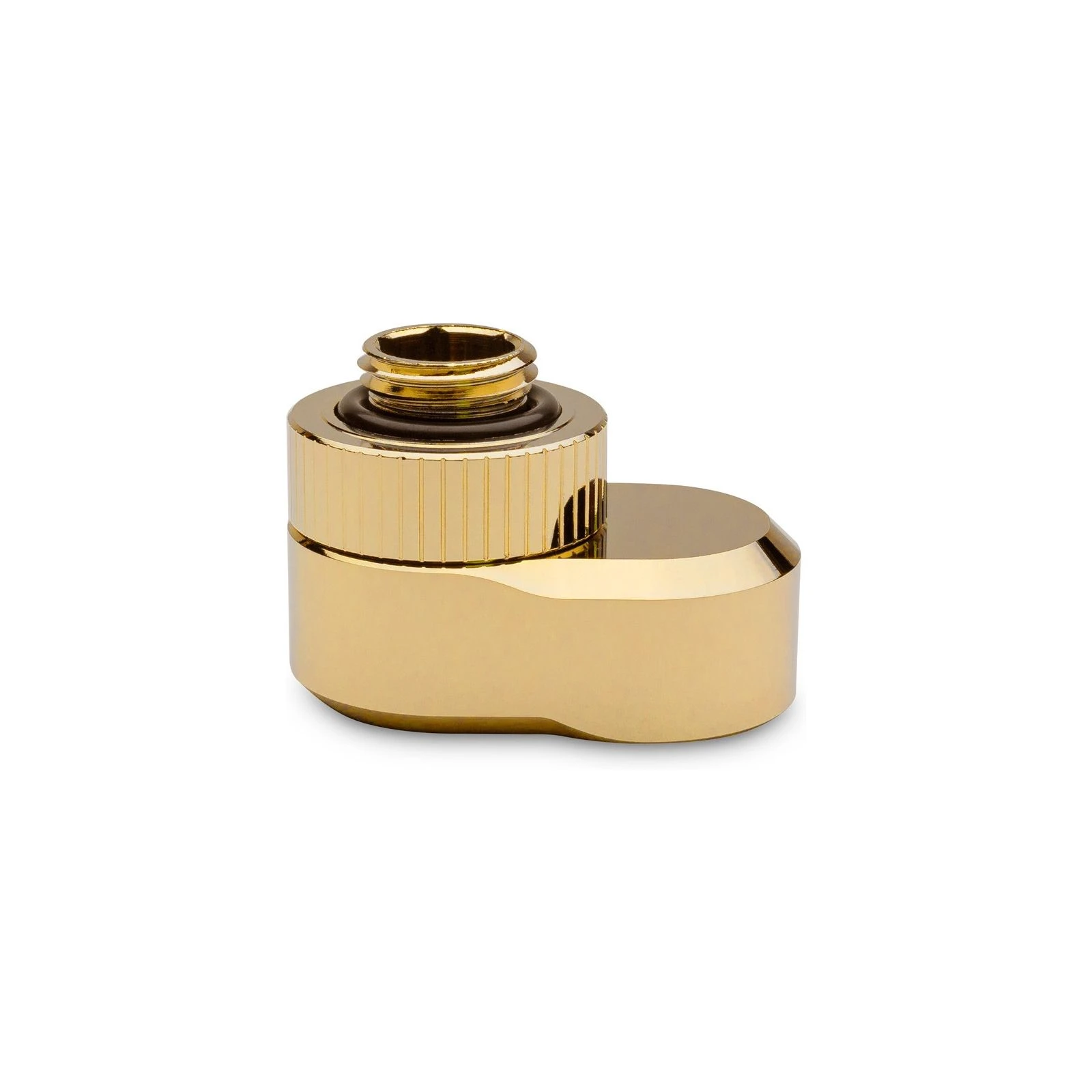 Фітинг для СВО Ekwb EK-Quantum Torque Rotary Offset 14 - Gold (3831109849958) (UA) Різьба G1/4
