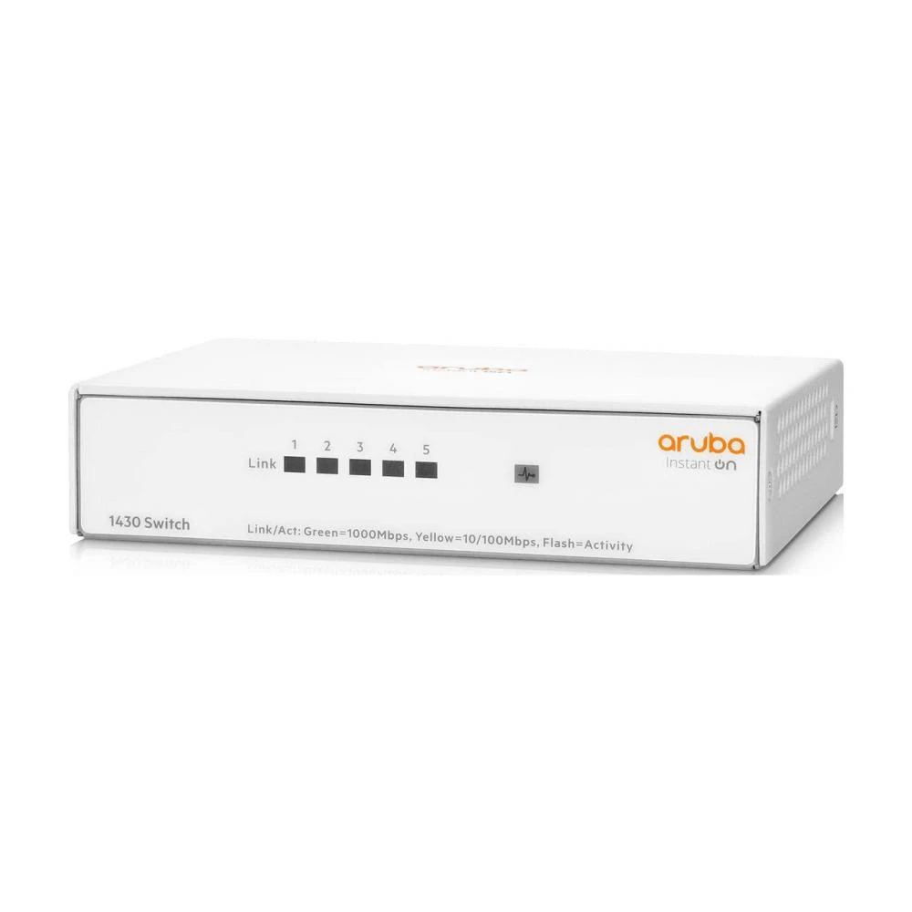 Комутатор некерований HP Aruba Instant On 1430 8G (R8R45A) (UA) Бренд: HP; Кількість портів Gigabit