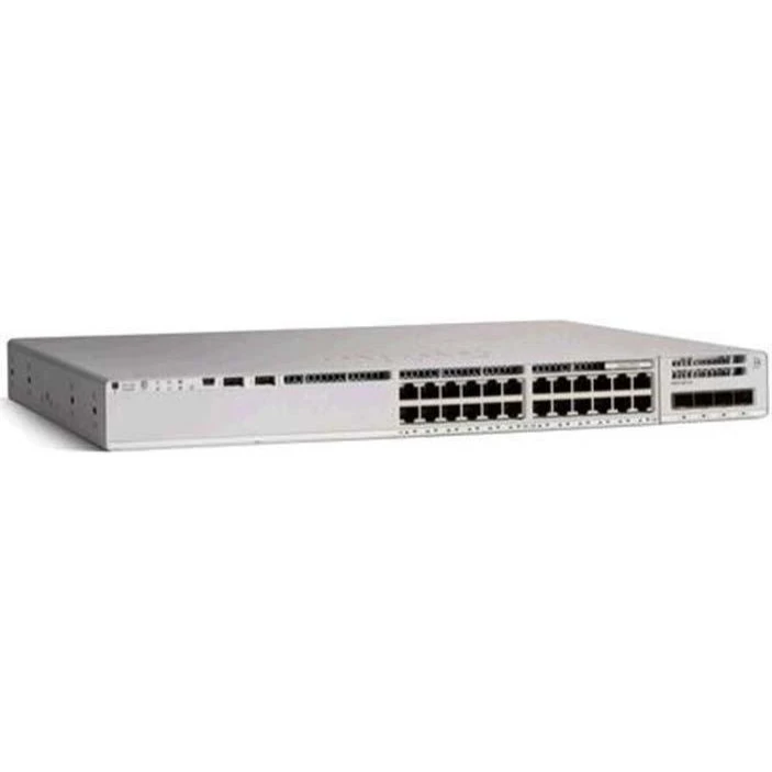 Комутатор керований рівня 3 Cisco Catalyst 9200L (C9200L-24T-4G-E) (UA) Бренд: Cisco; Кількість портів Gigabit
