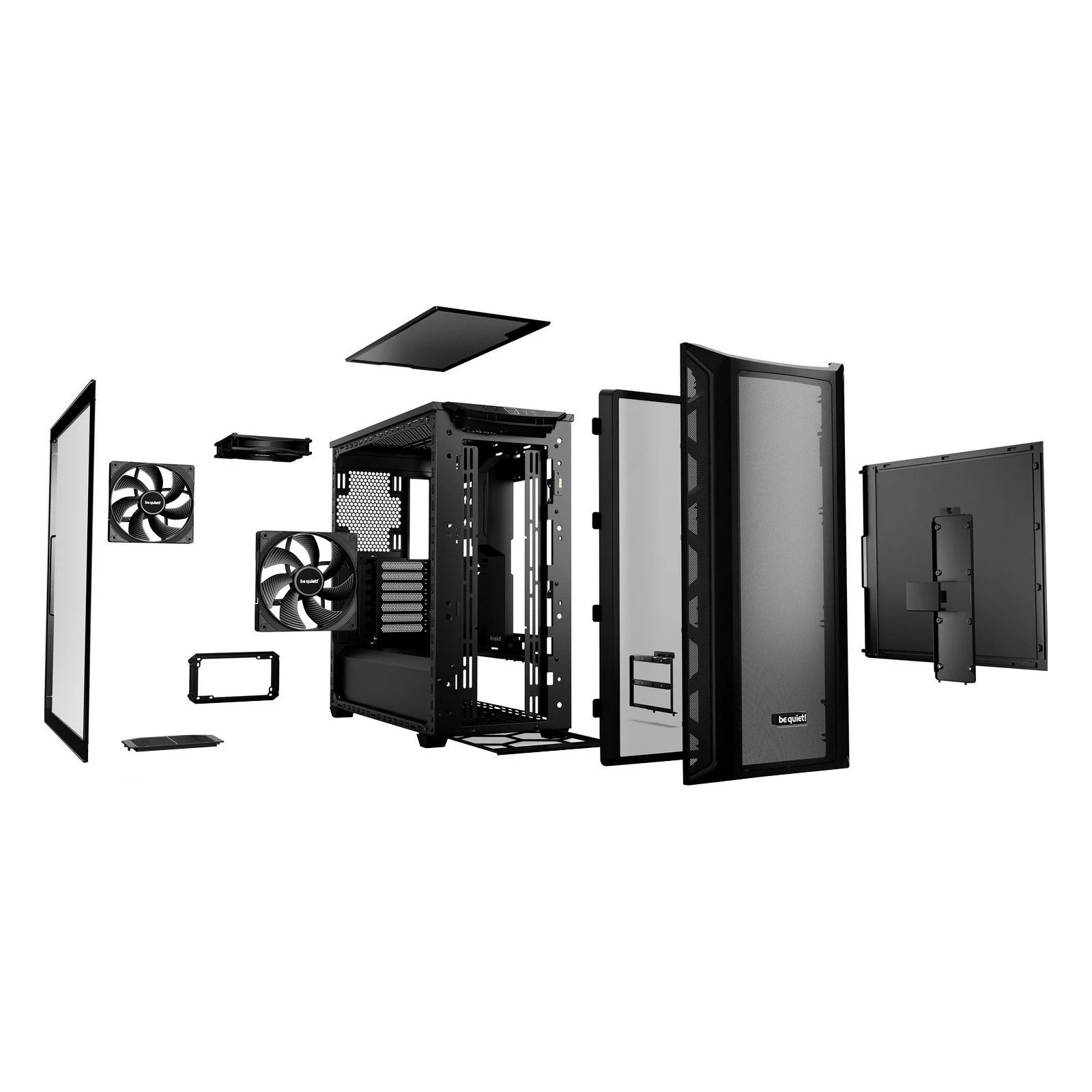 Be quiet! SHADOW BASE 800 Black (BGW60) (UA) Розташування блока живлення нижнє