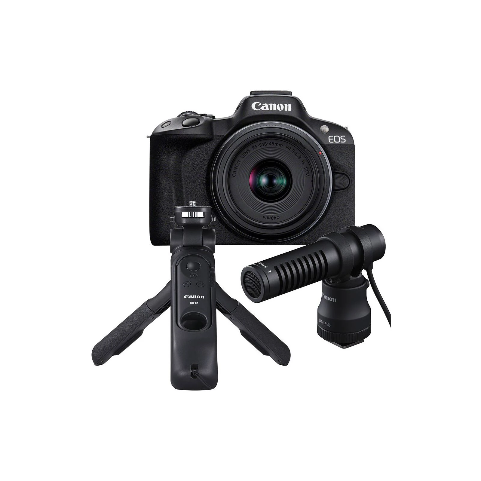 Canon EOS R50 + RF-S 18-45 IS STM Black Creator Kit (5811C036) (UA) Байонет Canon RF