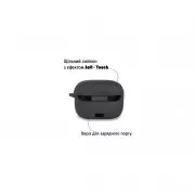 Чохол для навушників BeCover Silicon JBL Tune 230 NC TWS Black (708608) (UA)