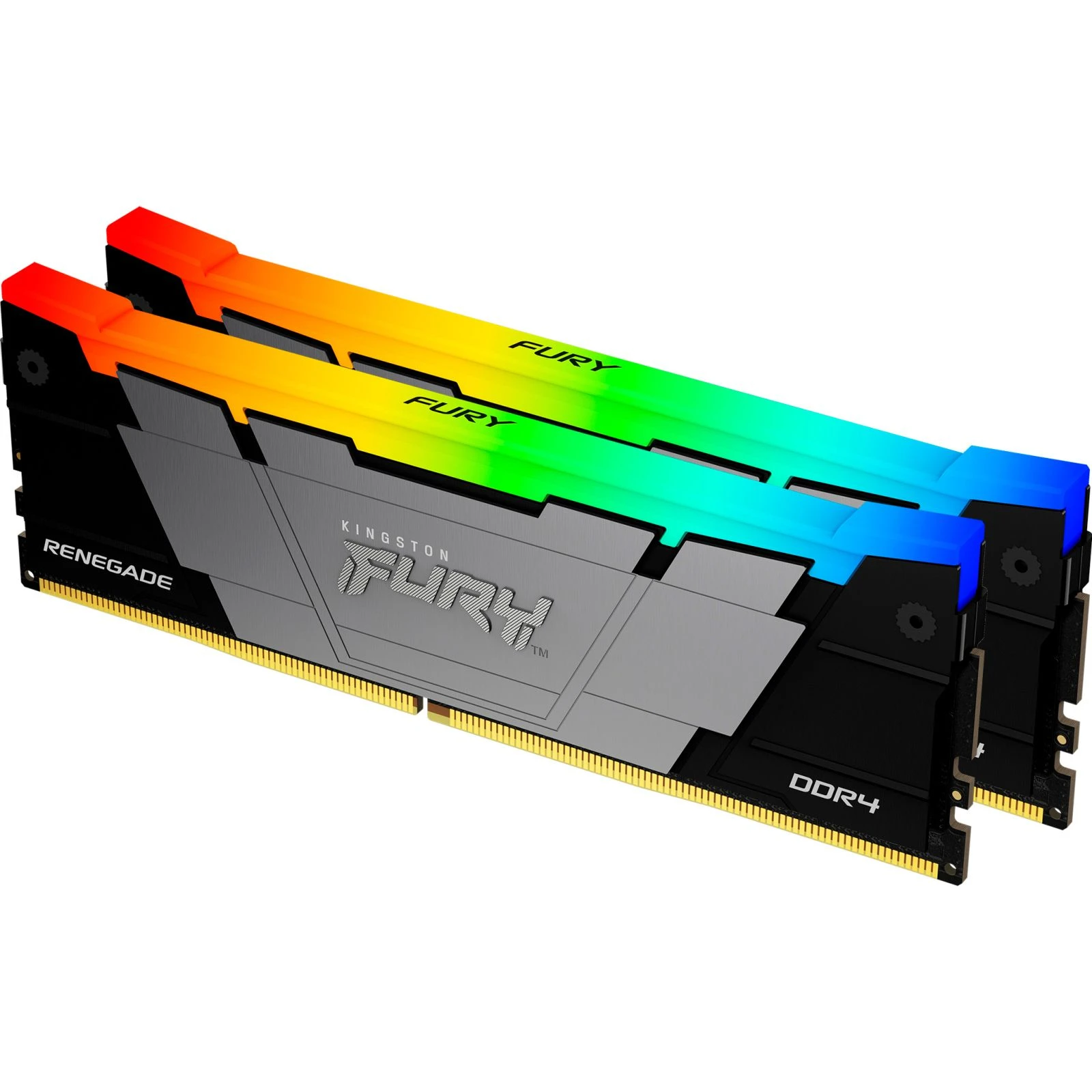 DDR4 64GB (2x32GB) 3200 MHz FURYRenegadeRGB Kingston Fury (ex.HyperX) (KF432C16RB2AK2/64) (UA) Тип пам'яті: DDR4; Об'єм пам'яті: 64