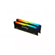 DDR4 64GB (2x32GB) 3600 MHz FURY Beast RGB Kingston Fury (ex. HyperX) (KF436C18BB2AK2/64) (UA)