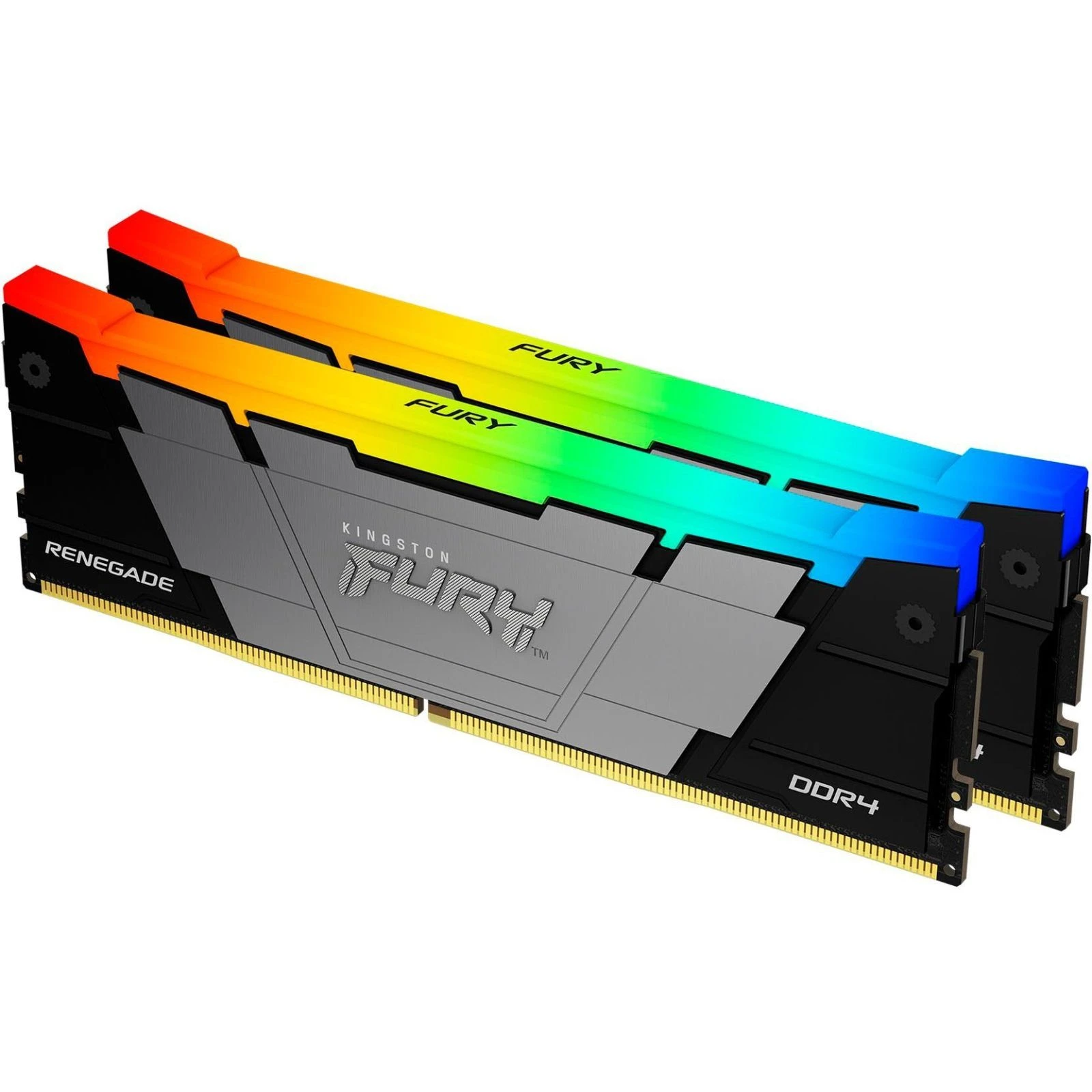 DDR4 64GB (2x32GB) 3600 MHz FURY Renegade RGB Kingston Fury (ex.HyperX) (KF436C18RB2AK2/64) (UA) Количество модулей в наборе 2