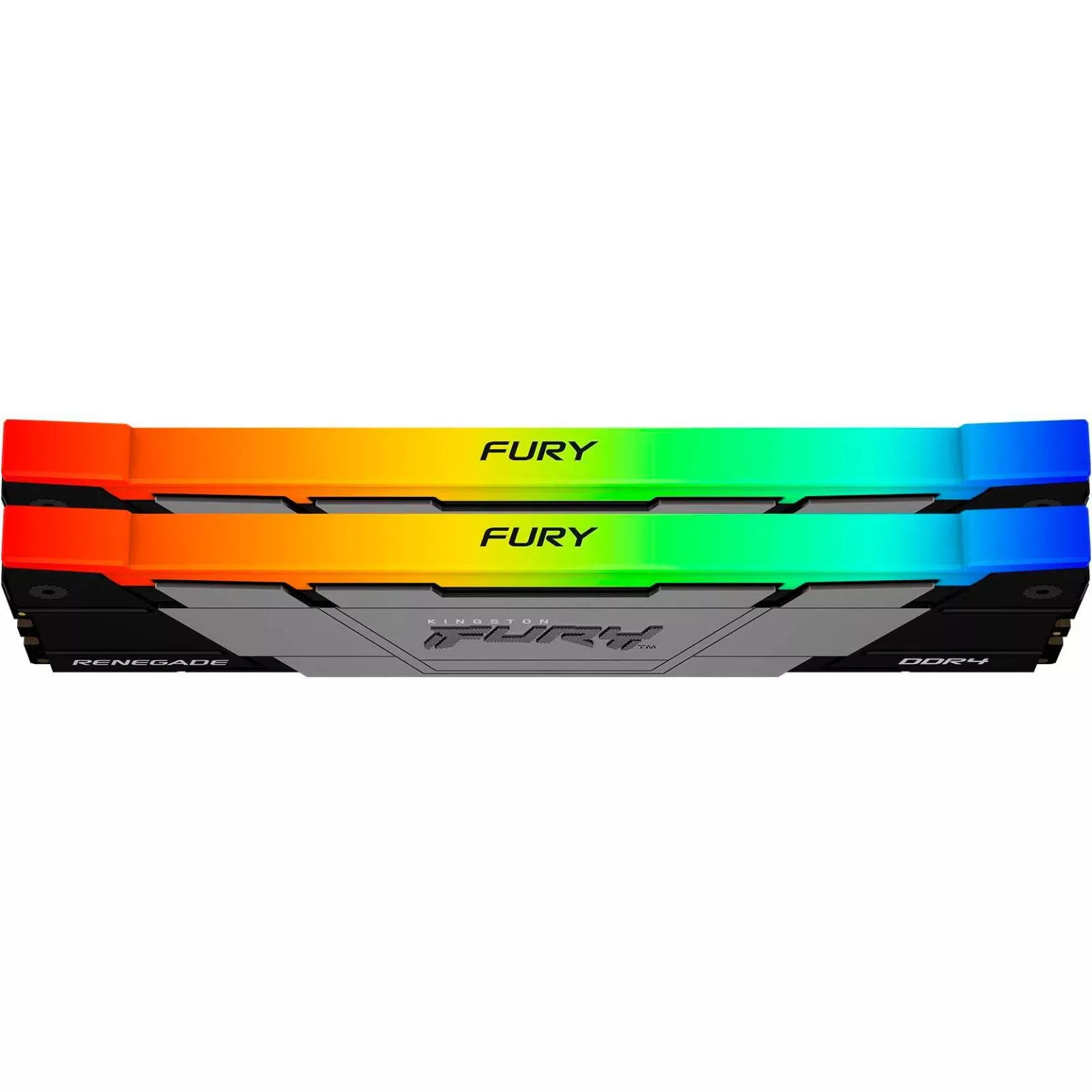 DDR4 64GB (2x32GB) 3600 MHz FURY Renegade RGB Kingston Fury (ex.HyperX) (KF436C18RB2AK2/64) (UA) Объем памяти 64 ГБ