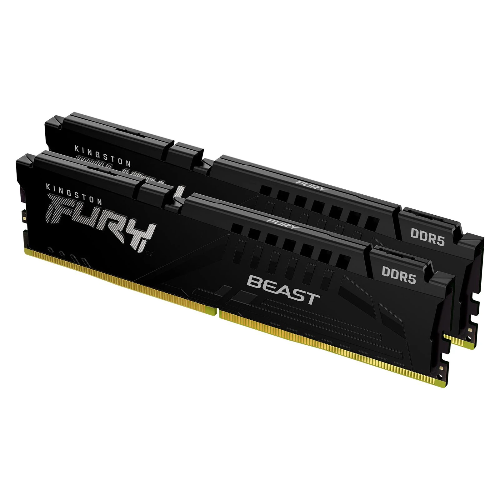 DDR5 16GB (2x8GB) 5200 MHz FURY Beast Black Kingston Fury (ex.HyperX) (KF552C40BBK2-16) (UA) Количество модулей в наборе 2