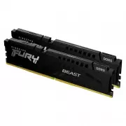 DDR5 16GB (2x8GB) 5200 MHz FURY Beast Black Kingston Fury (ex.HyperX) (KF552C40BBK2-16) (UA)