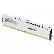 DDR5 32GB 5200 MHz FURY Beast White Kingston Fury (ex.HyperX) (KF552C40BW-32) (UA)