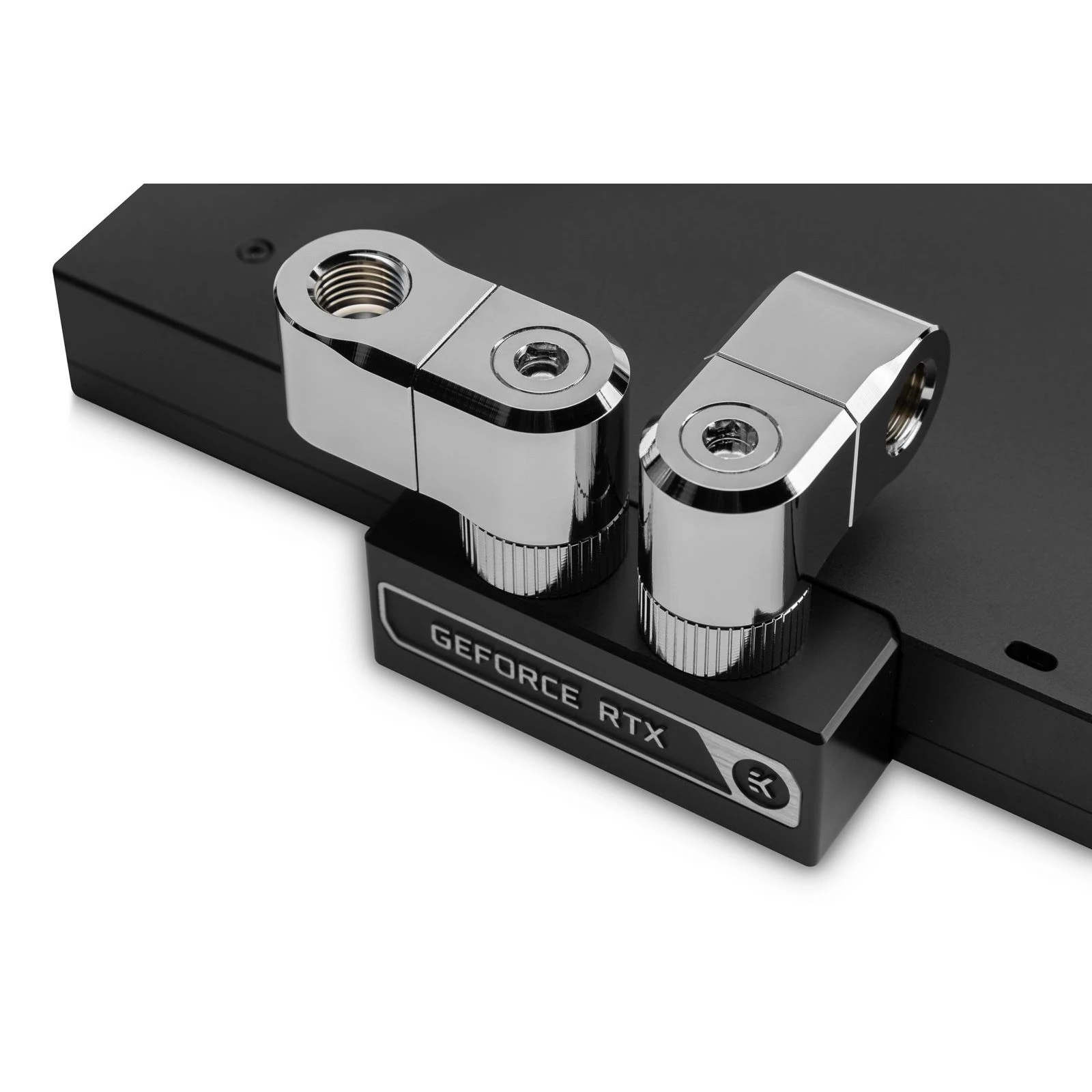 Фитинг для СВО Ekwb EK-Quantum Torque Double Rotary Offset 28 - Nickel (3831109893456) (UA) Количество: 1; Материал: никель;
